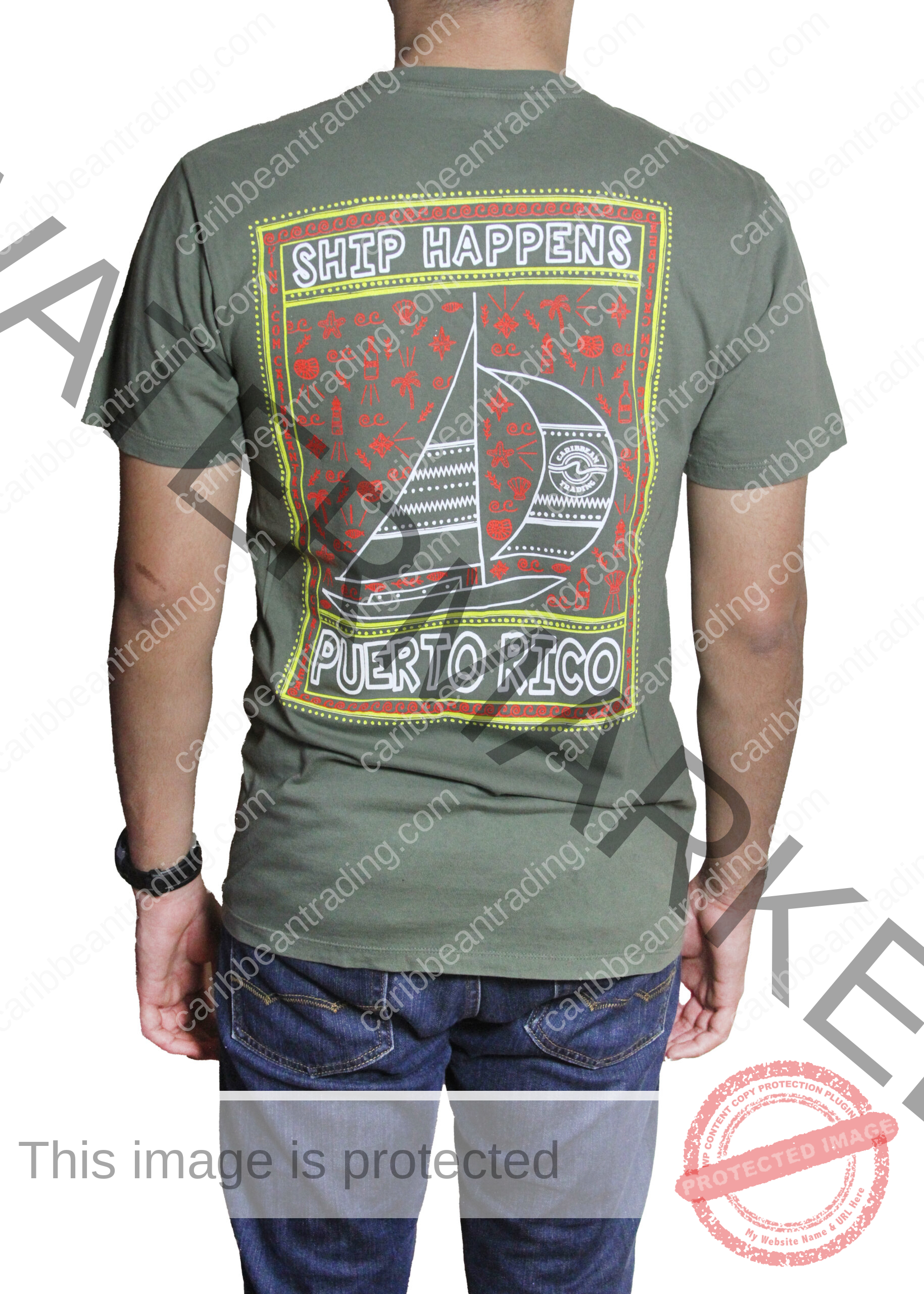 Ship Happens Puerto Rico T-Shirt - Image 5
