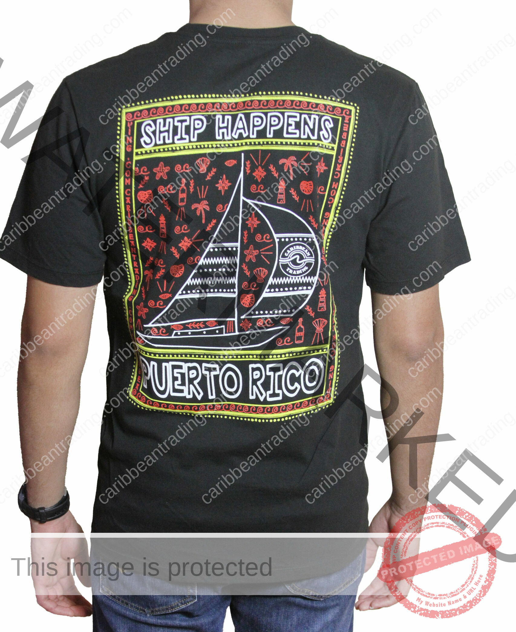 Ship Happens Puerto Rico T-Shirt