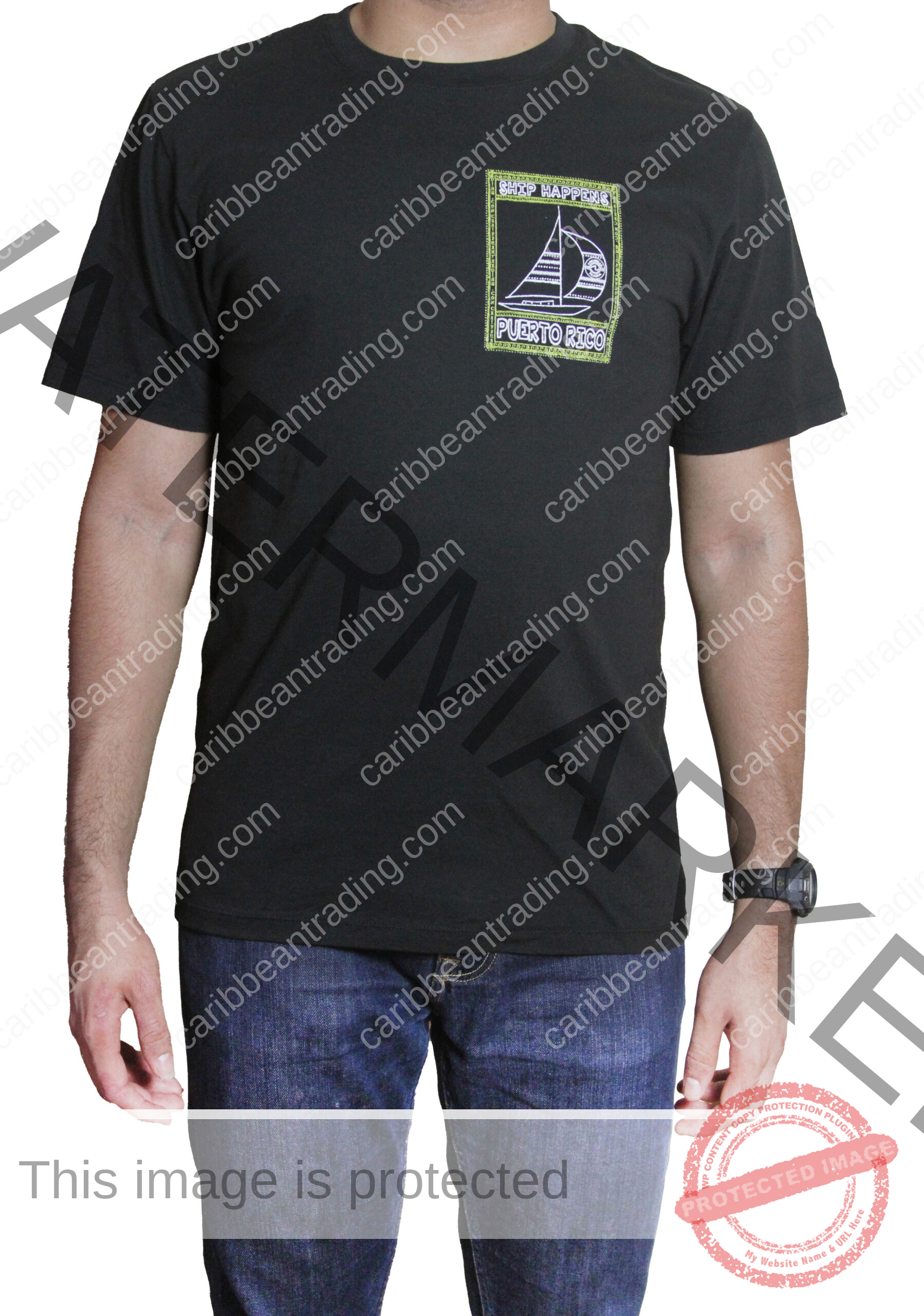 Ship Happens Puerto Rico T-Shirt - Image 7