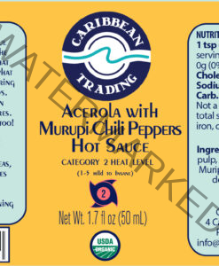 Organic Acerola and Murupi Chili Pepper Hot Sauce