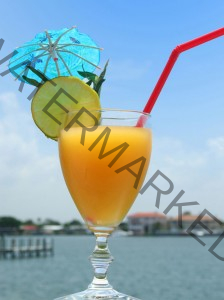 frozen rum drink