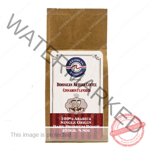 Dominican Single Origin Arabica Coffee Cinnamon Flavored 8.8 oz.