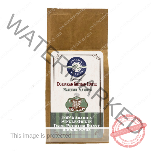 Dominican Single Origin Arabica Hazelnut Flavored 8.8 oz.