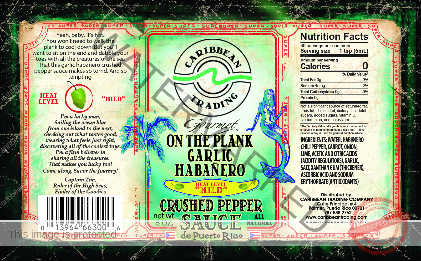 On the Plank Garlic Habanero Crushed Pepper Sauce - Image 2