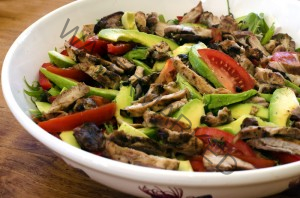 avocado chicken salad