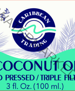 coconut oil-cold pressed-triple filtered