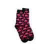 Tropical Socks Pink Palms
