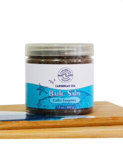 Caribbean Sea Bath Salts w/Coffee 12 oz.