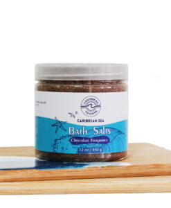 Caribbean Sea Bath Salts w/Chocolate 12 oz.