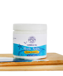 Caribbean Sea Bath Salts w/Orange 12 oz.