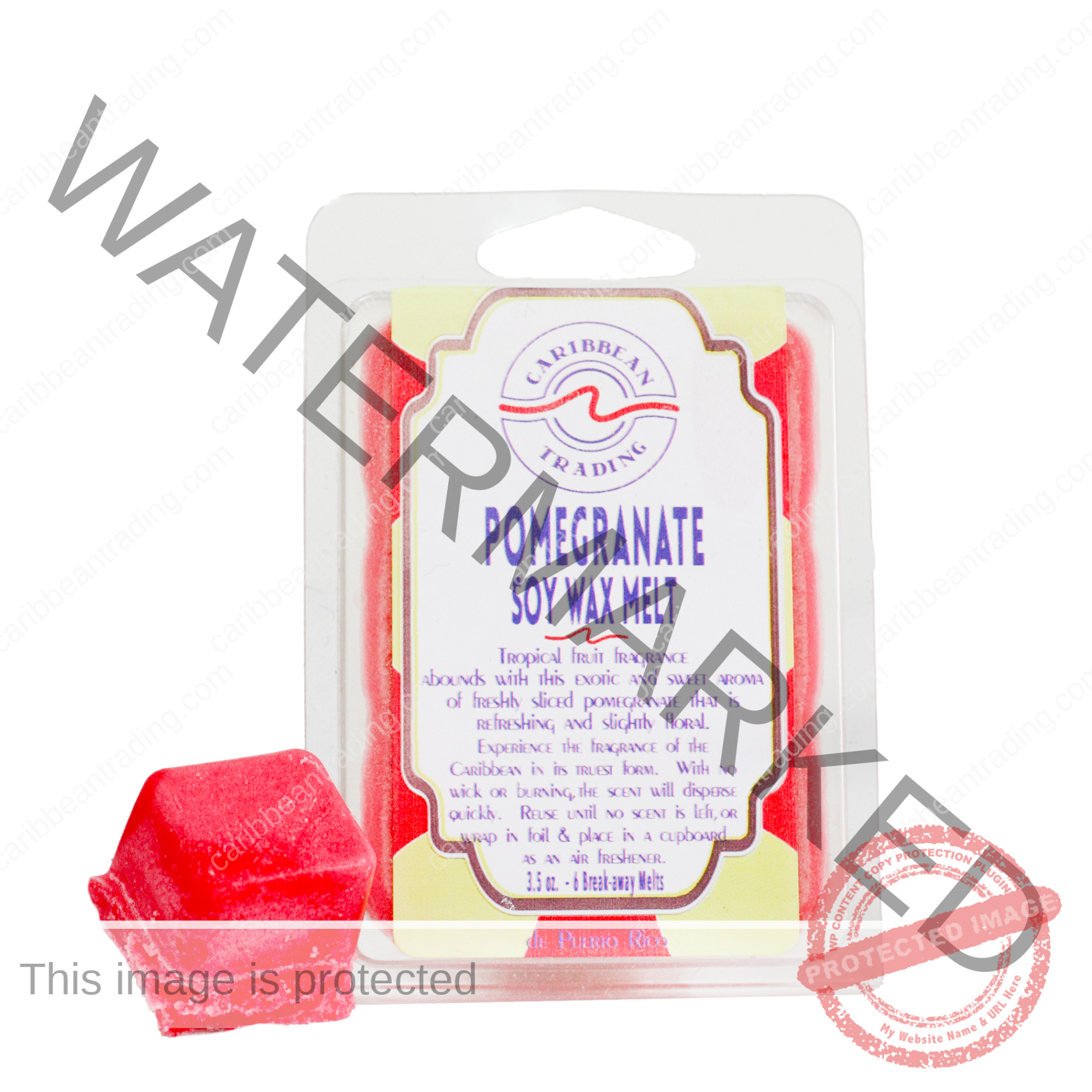Pomegranate Soy Wax Melt