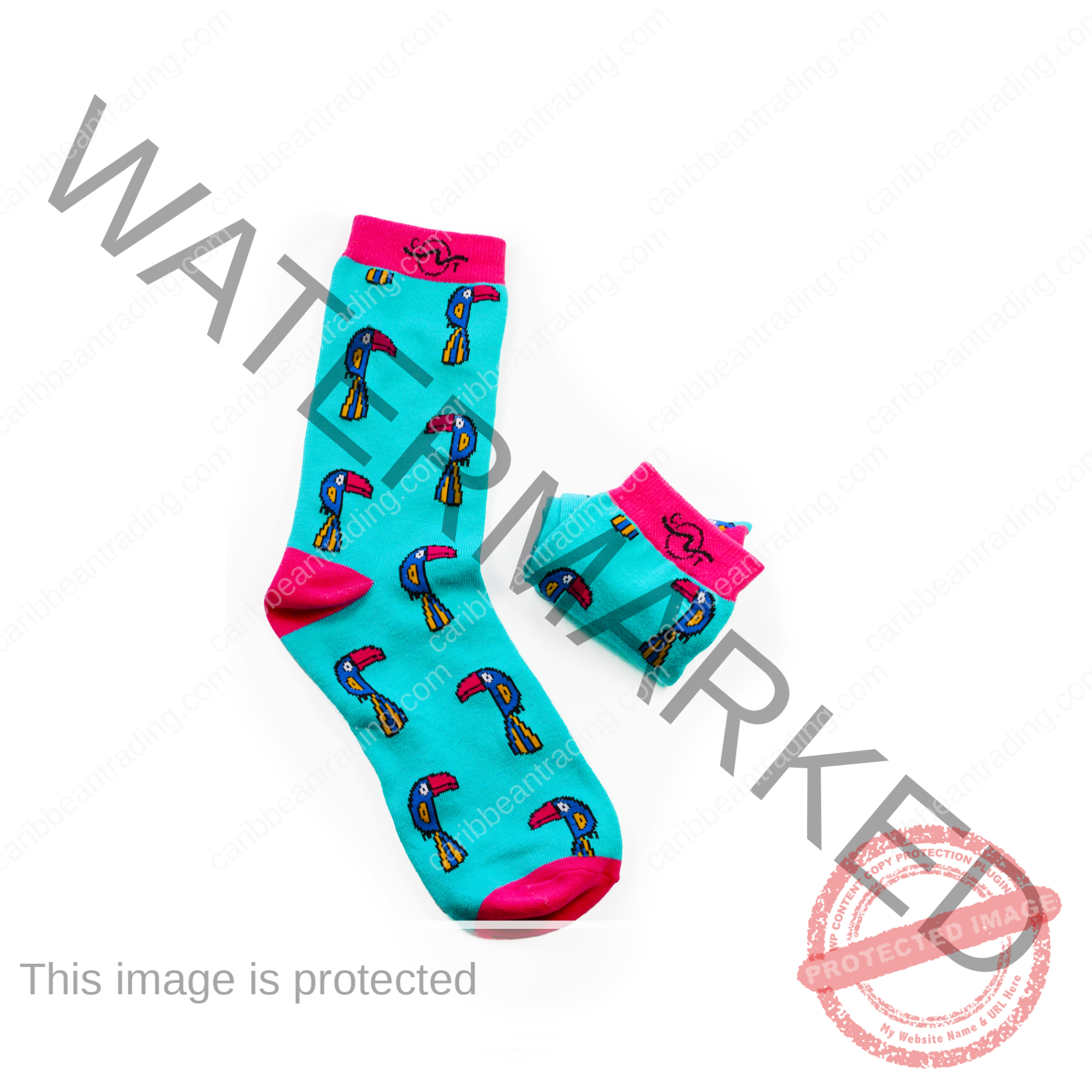 Tropical Socks Toucans - Image 3