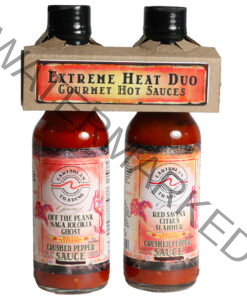 Extreme Heat Duo Crushed Pepper Sauces - Shipping Included