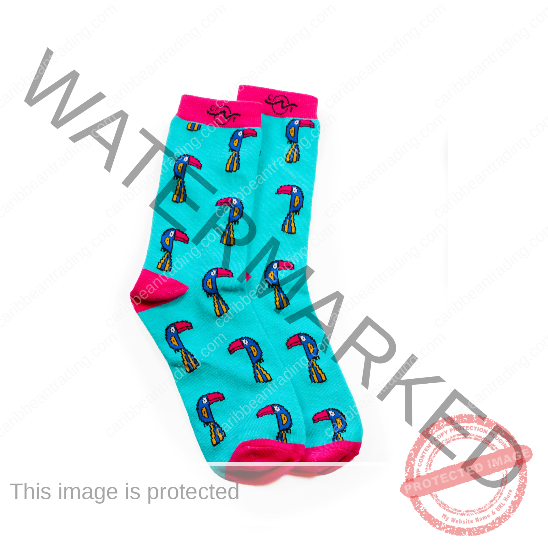 Tropical Socks Toucans