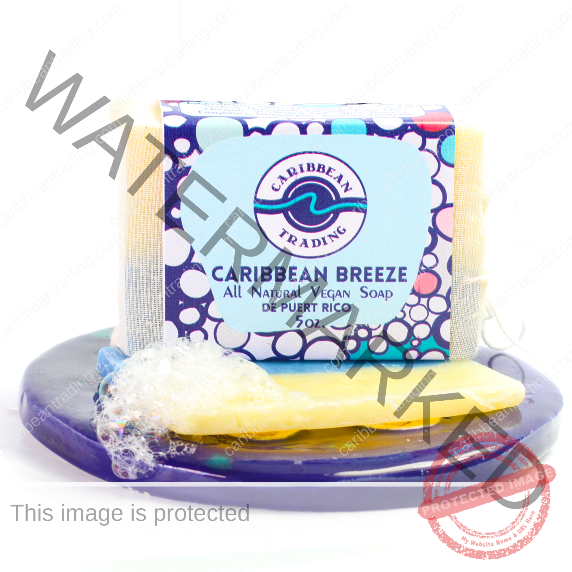 Caribbean Breeze Handmade Vegan Soap