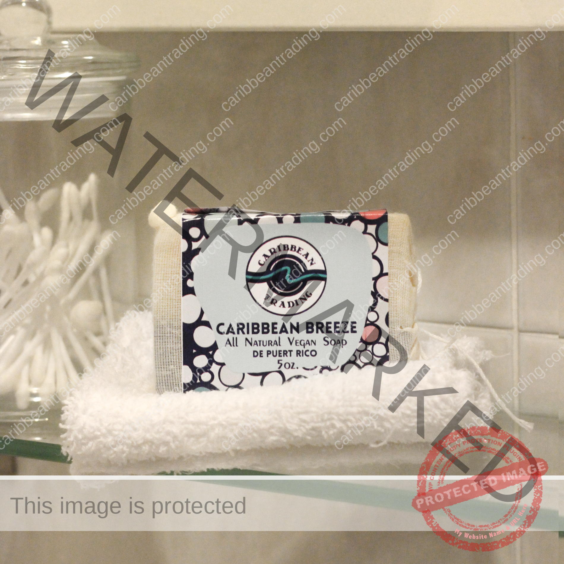 Caribbean Breeze Handmade Vegan Soap - Image 5