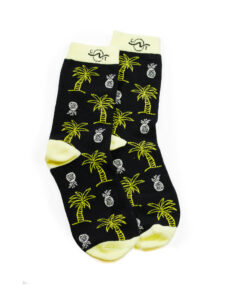Tropical Socks Palm Tree Pineapple