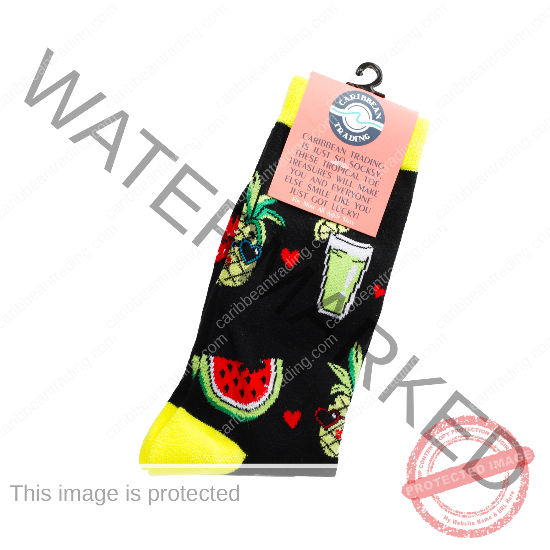 Tropical Socks Juicy Fruits - Image 6
