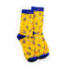 Tropical Socks Yellow Blue Icons