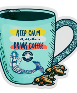 Mini Sticker Coffee Cup