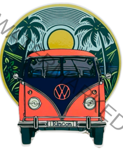 Mini Stickers VW Beach