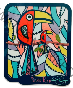 Mini Stickers Tucan Mosaic