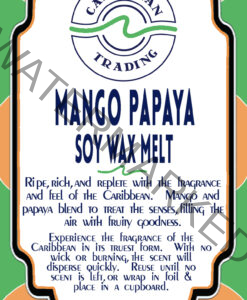 soy-wax-melt-mango papaya
