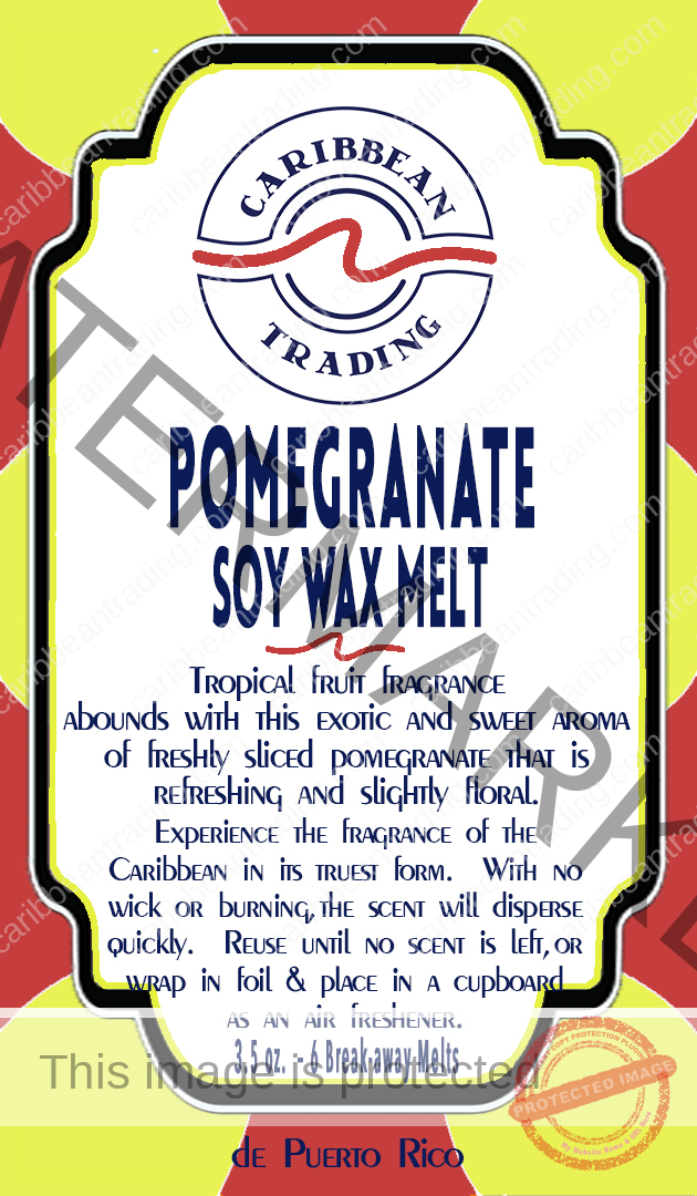 Pomegranate Soy Wax Melt - Image 2