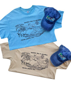T-shirt-cap combo Another Day in Paradise