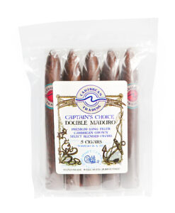 Captain's Choice Double Maduro Torpedo Cigar (6 x 54) 5 Pack