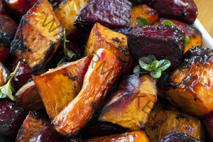 roasted sweet potatoes