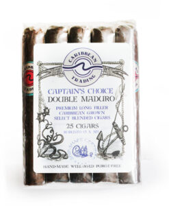 Captain's Choice Double Maduro Robusto Cigar (5 x 50) 25 Pack Bundle