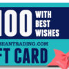 Caribbean Trading Stores $100 Gift Card for Puerto Rico vacation
