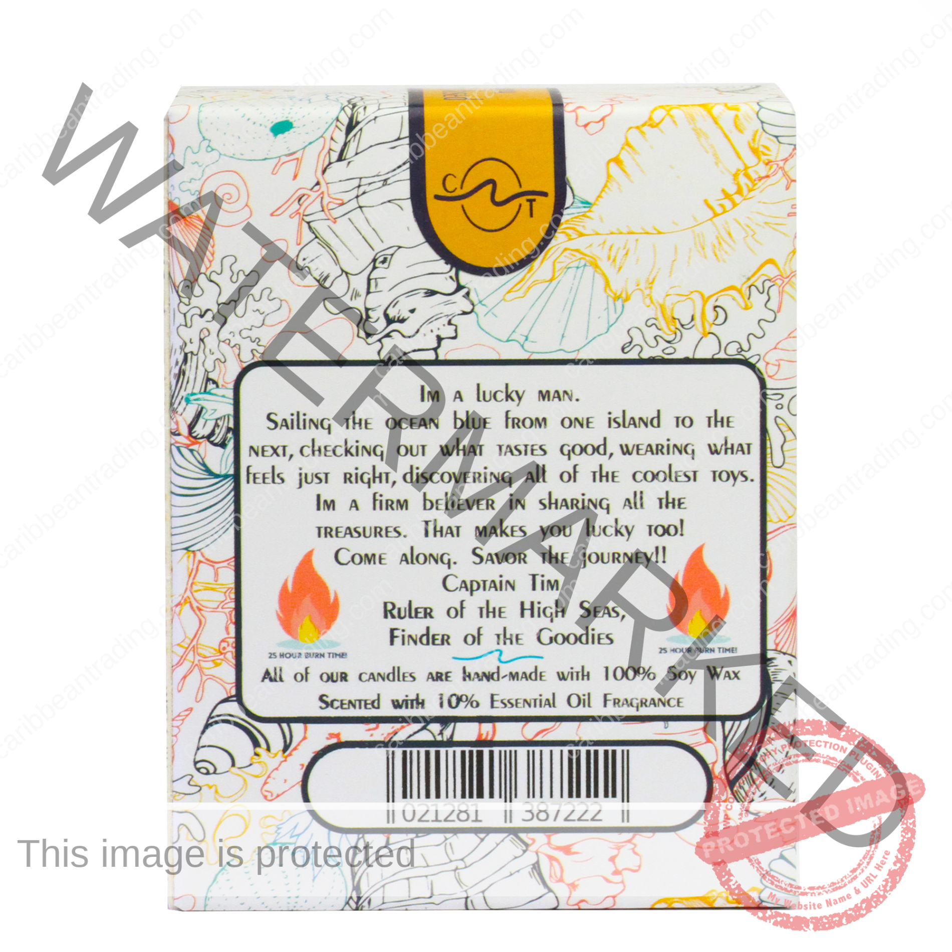 Mango Papaya 7oz. Soy Candle - Image 3