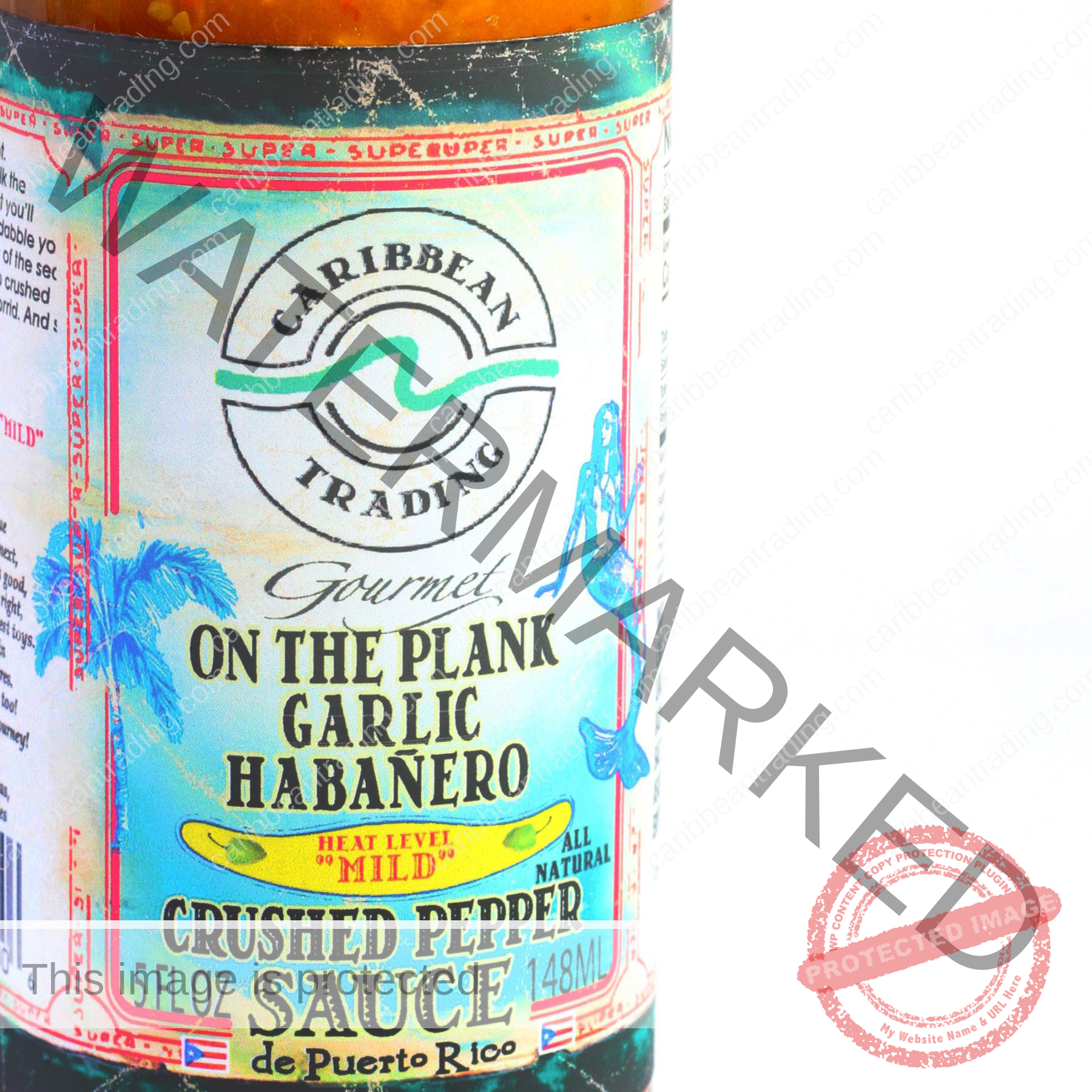 On the Plank Garlic Habanero Crushed Pepper Sauce - Image 3