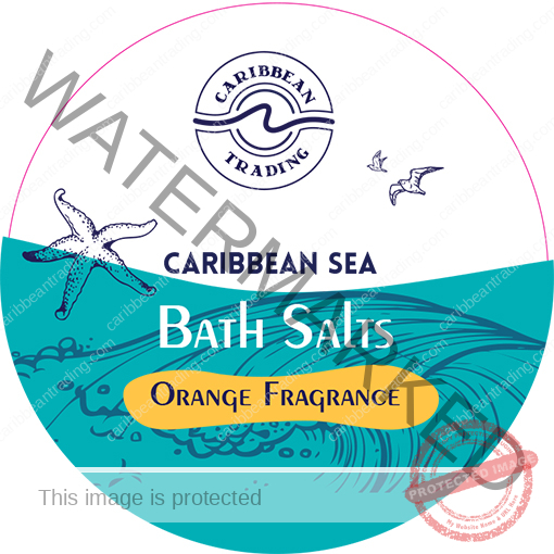 Caribbean Sea Bath Salts w/Orange 12 oz. - Image 5