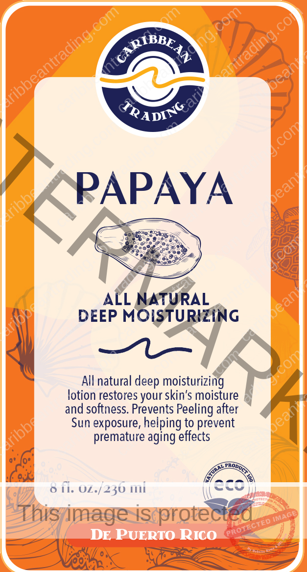 Papaya Deep Moisturizing Cream - 8 oz. - Image 4