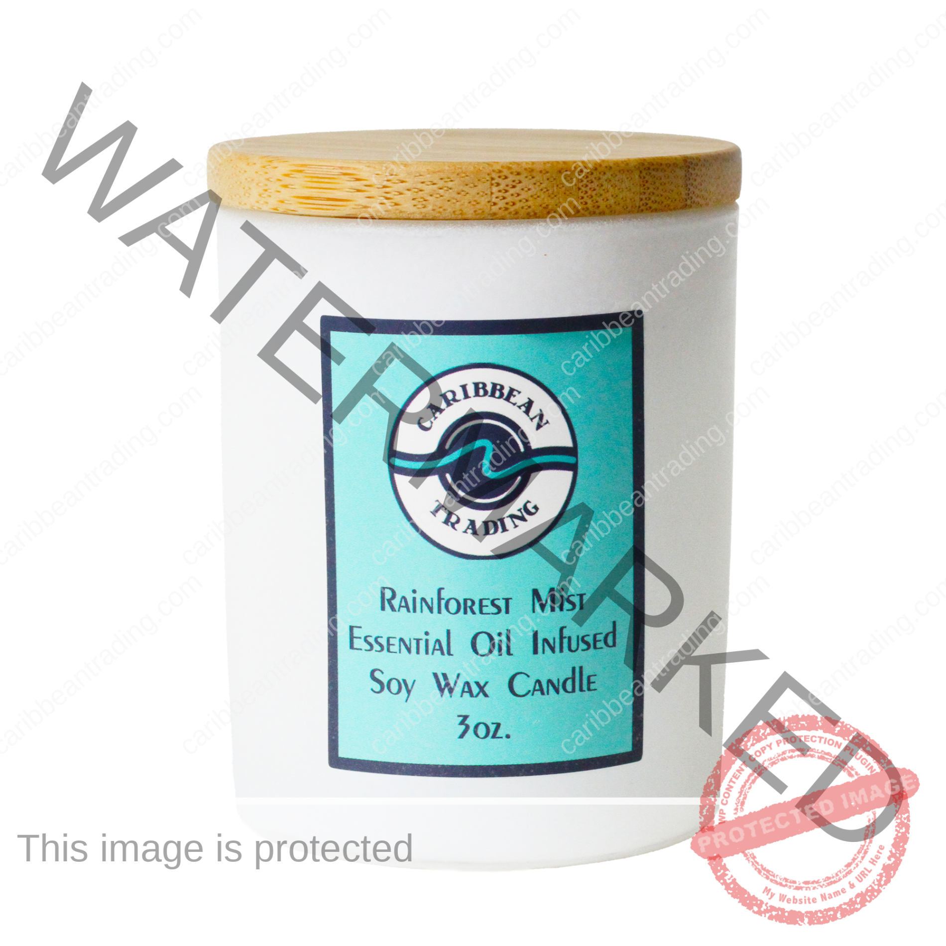 Rainforest Mist 3oz. Soy candle