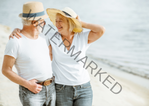 seniors in the beach