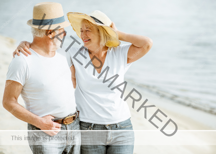 seniors in the beach