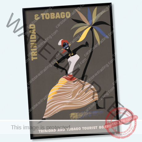 vintage caribbean travel posters