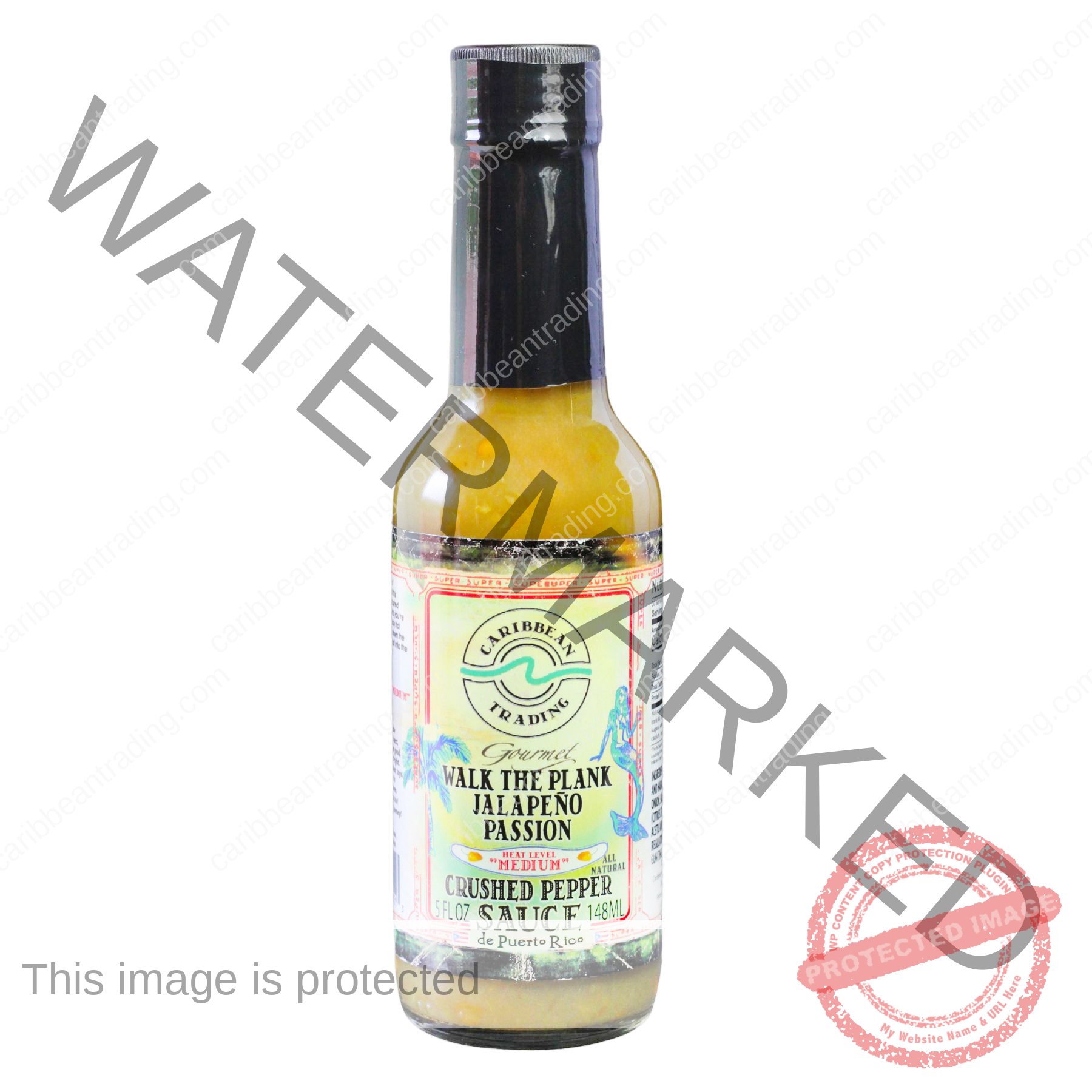 Walk the Plank Jalapeño Passion Crushed Pepper Sauce