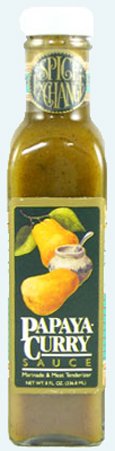 Papaya Curry Marinade and Meat Tenderizer Sauce Papaya Curry Marinade and Meat Tenderizer Sauce