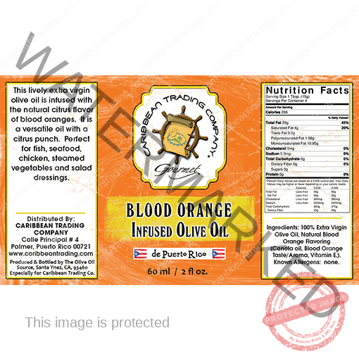 Blood Orange Olive Oil - Image 2