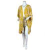 One Size Yellow Shells Cover Up