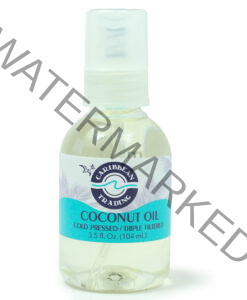 Coconut Oil - Cold Pressed / Triple Filtered - 3.5 oz.