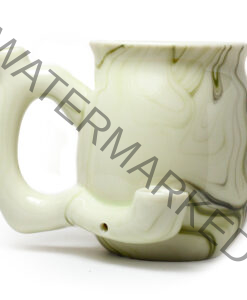 Green Marble Mug