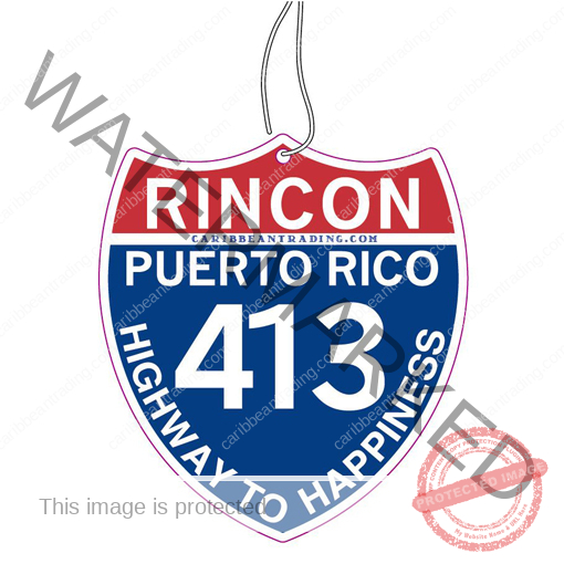 Tropical Air Freshener-413 Highway to Happiness