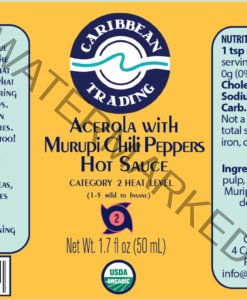 Organic Acerola and Murupi Chili Pepper Hot Sauce