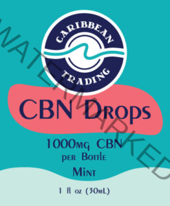 CBN Sleep Support Drops w (MCT) 1000 mg.
